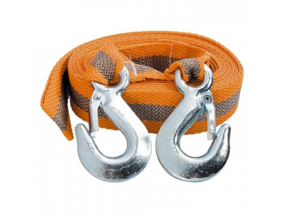 Трос буксировочный 2,5 тонны, 2 крюка, пакет// STELS Россия