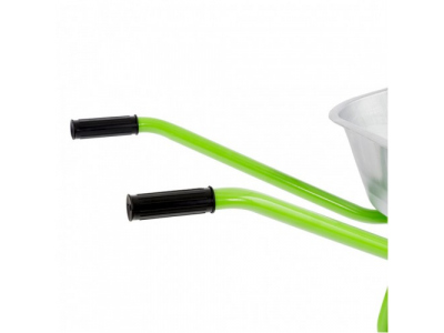 Тачка садово-строительная с PU колесом, грузоподъемность 180 кг, объем 90 л Сибртех