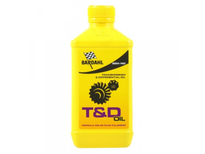 T&D OIL ISO 320 1L API GL-5 & GL-4,MT-1 SAE 85W-140 от Bardahl T&D OIL ISO 320 1L API GL-5 & GL-4,MT-1 SAE 85W-140