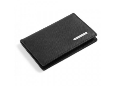 Кожаный футляр для визитных карт Skoda Lether Business Card Holder, артикул 51487