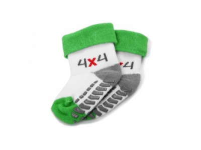 Носочки для малышей Skoda Baby Socks 4x4, артикул 000084361A от VAG Носочки для малышей Skoda Baby Socks 4x4, артикул 000084361A