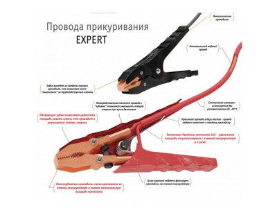 Провода для прикуривания Airline Expert sa-1000-06e от Airline Провода для прикуривания Airline Expert sa-1000-06e